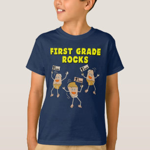 Camiseta Rocas de primer grado