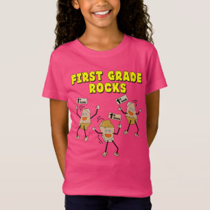 Camiseta Rocas de primer grado