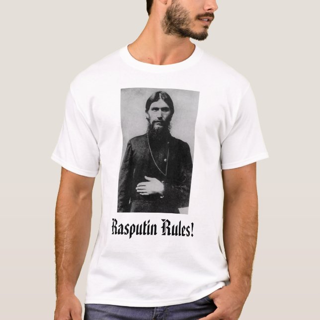 Camiseta Rocas de Rasputin (Anverso)