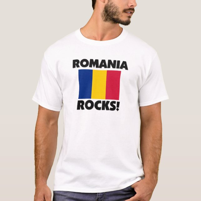 Camiseta Rocas de Rumania (Anverso)