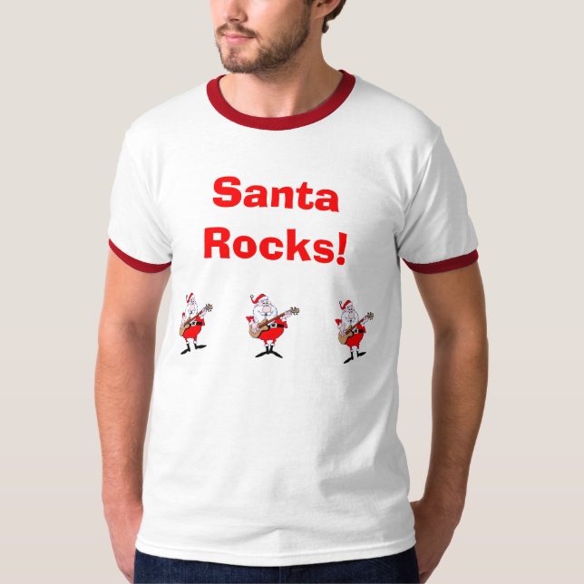 Camiseta ¡Rocas de Santa! (Anverso)
