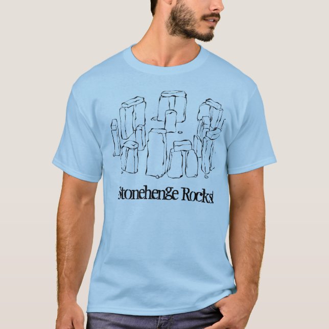 Camiseta Rocas de Stonehenge (Anverso)