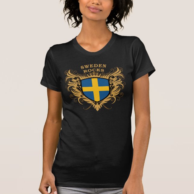 Camiseta Rocas de Suecia (Anverso)
