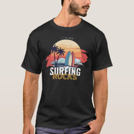 Camiseta ¡Rocas de surf!