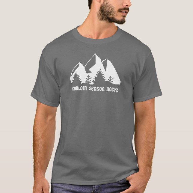 Camiseta Rocas de temporada de Couloir (Anverso)