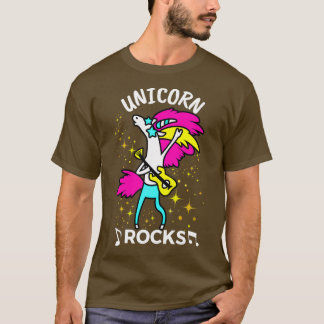 Camiseta Rocas de Unicornio que amo a Unicornios