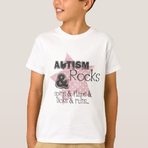 Camiseta rocas del autismo