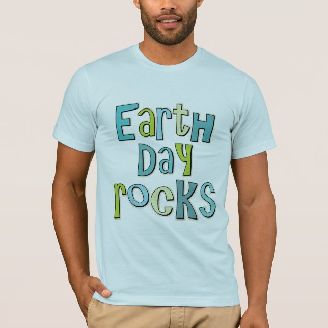 Camiseta Rocas del Día de la Tierra (Anverso)
