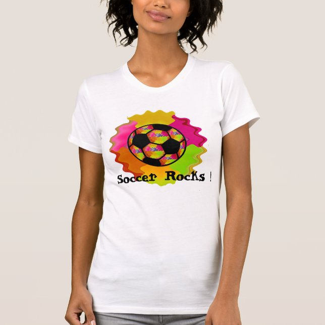 Camiseta ¡Rocas del fútbol! (Anverso)