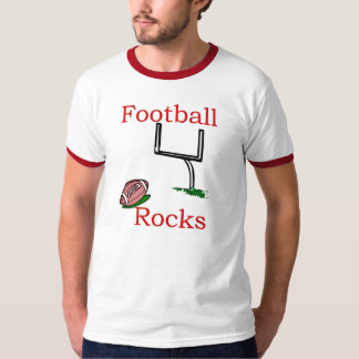 Camiseta rocas del fútbol