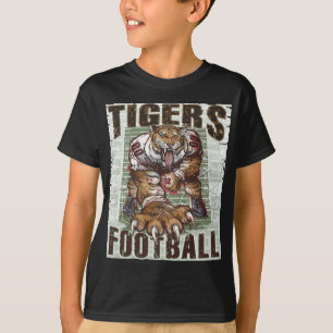 Camiseta Rocas del fútbol de los tigres por los estudios d