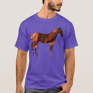 Camiseta Rocas del Gran Cañón del caballo rocoso