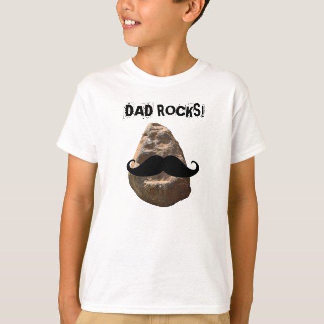 CAMISETA ¡ROCAS DEL PAPÁ! (Anverso)