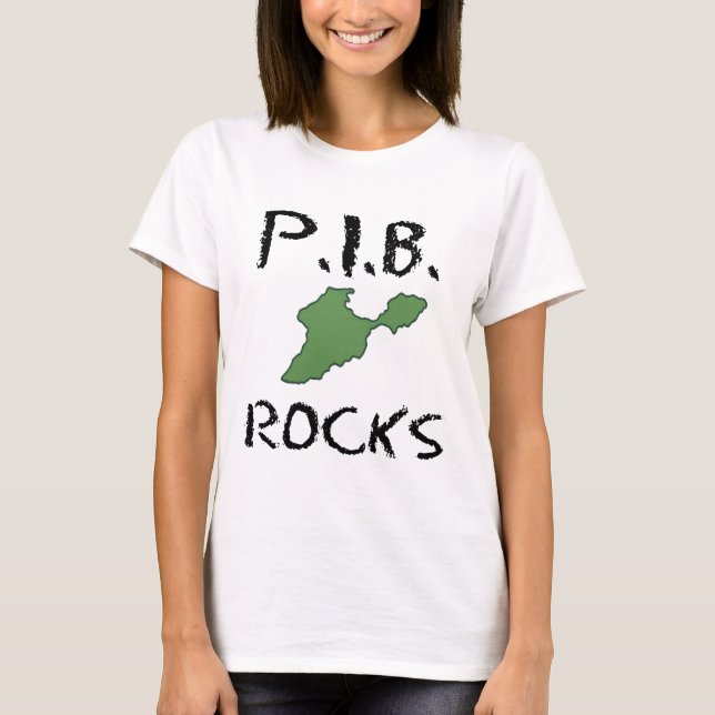 Camiseta Rocas del PIB (Anverso)