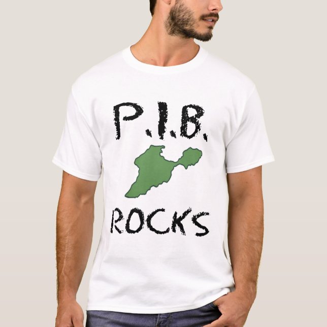 Camiseta Rocas del PIB (Anverso)