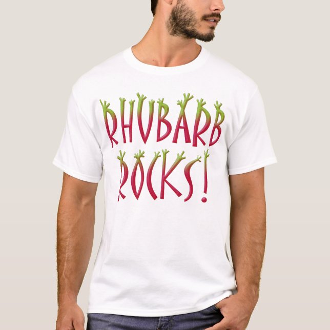 Camiseta Rocas del ruibarbo (Anverso)