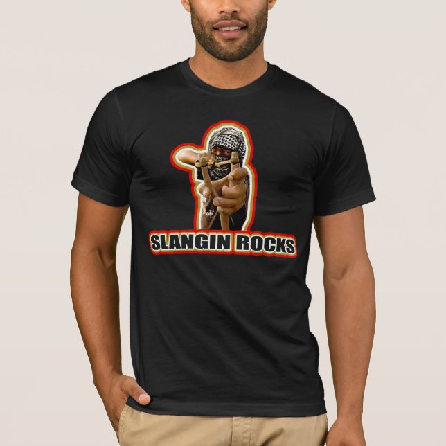 Camiseta rocas del slangin (Anverso)