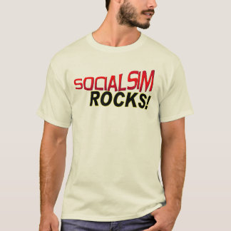 Camiseta rocas del socialismo