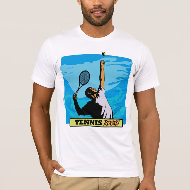 Camiseta ¡Rocas del tenis! (Anverso)