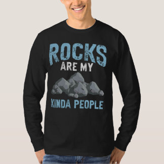 Camiseta Rocas divertidas que coleccionan piedras geológica