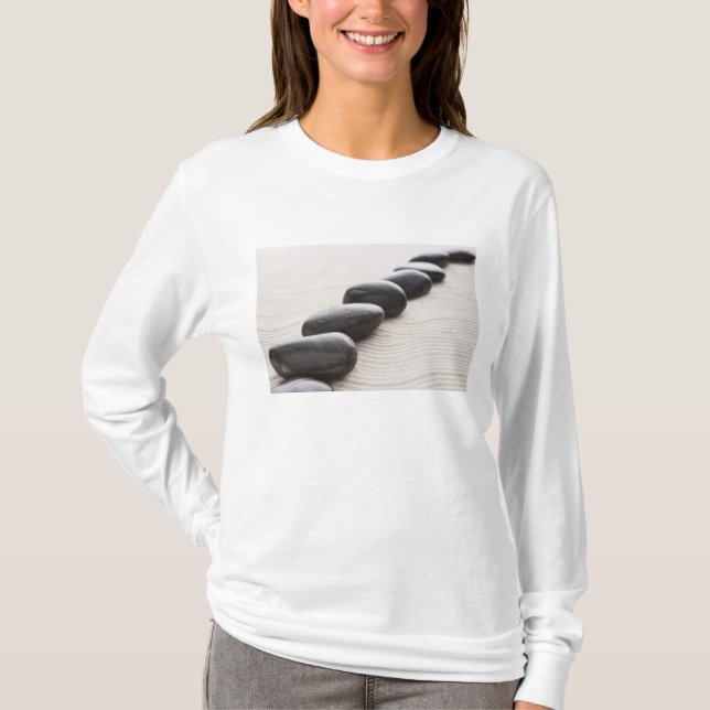 Camiseta Rocas en la arena (Anverso)