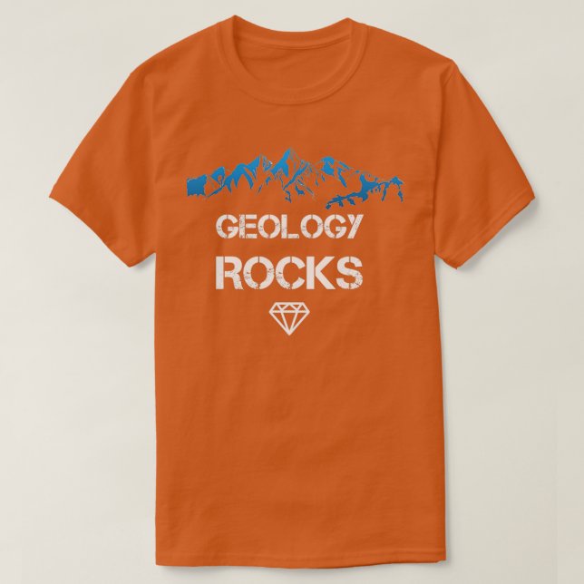 Camiseta Rocas geológicas (Diseño del anverso)