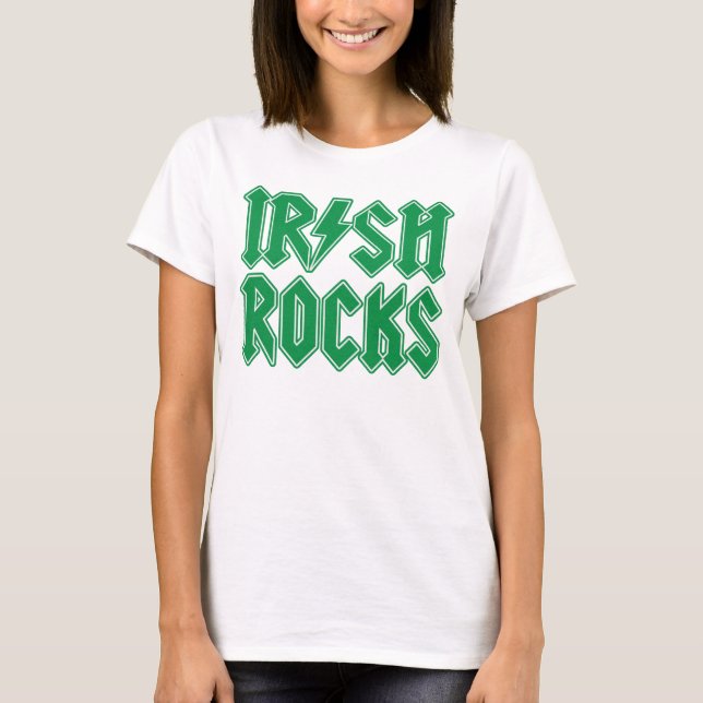 Camiseta Rocas irlandesas (Anverso)