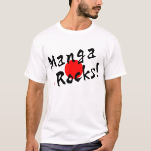 Camiseta ¡Rocas Manga!