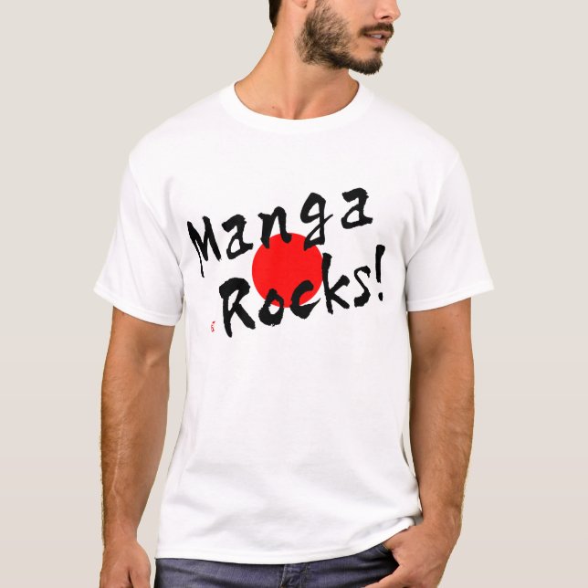 Camiseta ¡Rocas Manga! (Anverso)