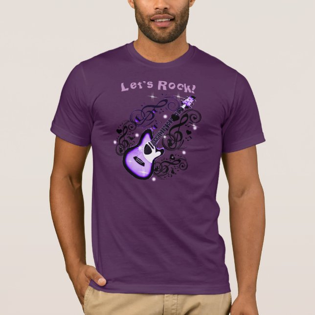 Camiseta Rocas moradas_ (Anverso)