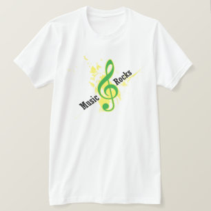 Camiseta Rocas musicales