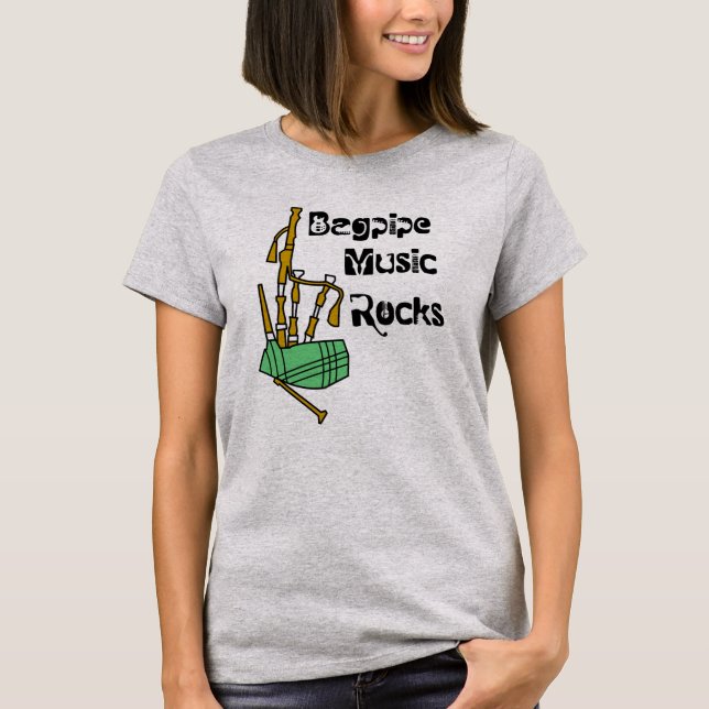 Camiseta Rocas musicales de cañería (Anverso)