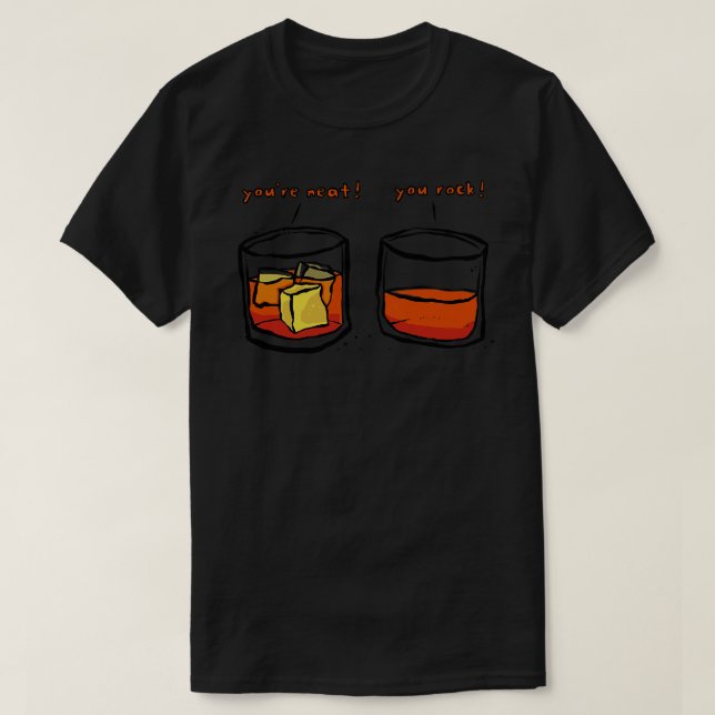 Camiseta Rocas Neat (Diseño del anverso)