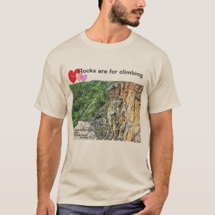 Camiseta Rocas para escalar