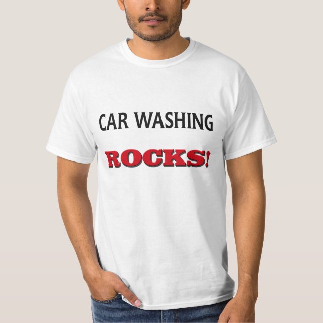 Camiseta Rocas que se lavan del coche (Anverso)