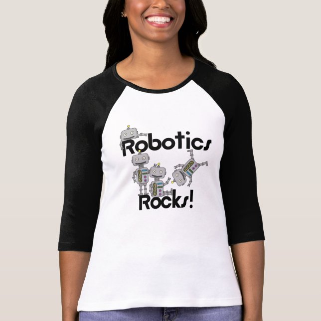 Camiseta Rocas robóticas (Anverso)