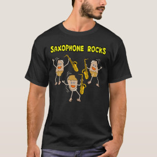 Camiseta Rocas saxofónicas