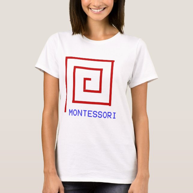 Camiseta Roces rojos Montessori (Anverso)