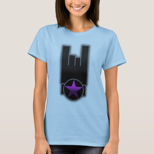 CAMISETA ROCGURL (HOOD.METAL.R&B) (Anverso)