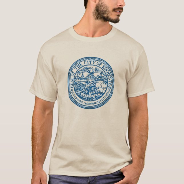 Camiseta Rochester Blue Seal - Luz (Anverso)