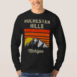 Camiseta Rochester Hills Michigan Hometown City State Usa