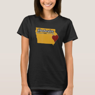 Camiseta ROCHESTER IOWA IA USA Cute Souvenir Merch US City