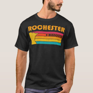 Camiseta Rochester Minnesota Vintage Distresage Souvenir