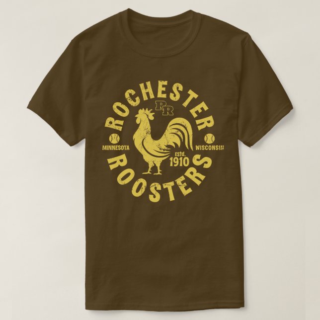 Camiseta Rochester Roosters (Diseño del anverso)