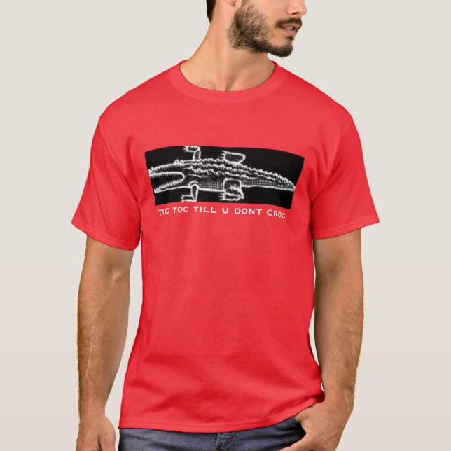 Camiseta rocho tic del croc del toc (Anverso)