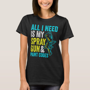 Camiseta Rociador automático del cuerpo de la pistola de pi