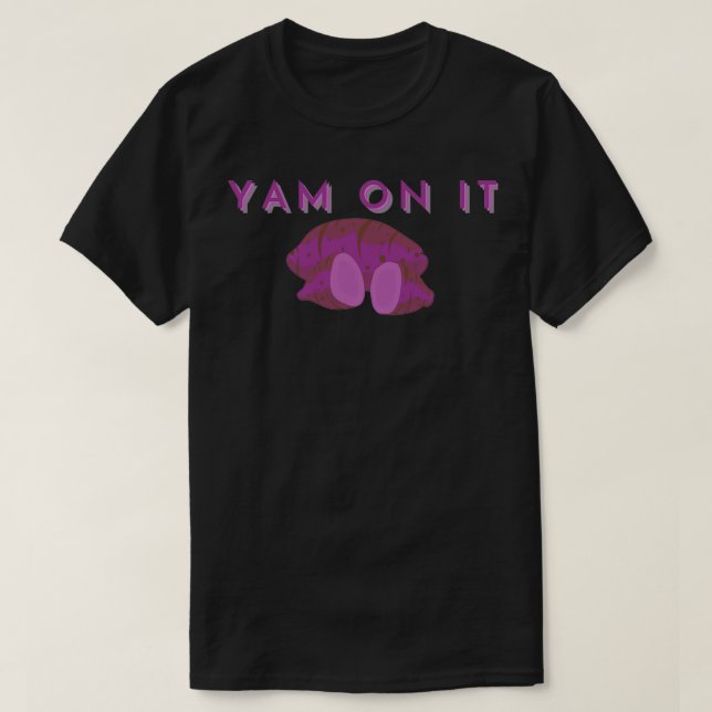 Camiseta Rociando A Yam En Ella (Diseño del anverso)