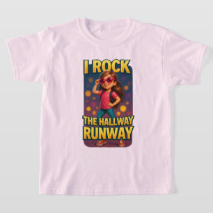 Camiseta Rocío en la escuela de carreras Hallway School Tee
