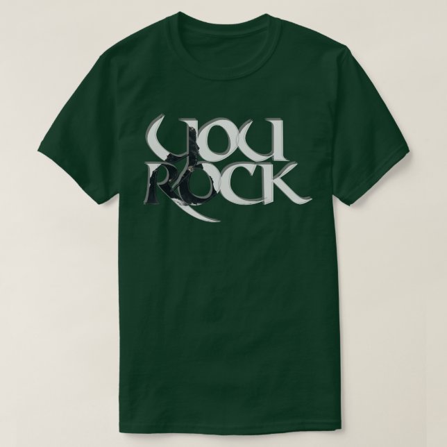 CAMISETA ROCK (Diseño del anverso)