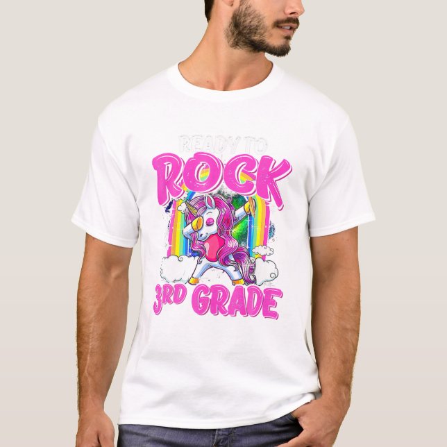 Camiseta Rock 3º grado Dabbing (Anverso)